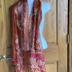 100% silk made in India scarf